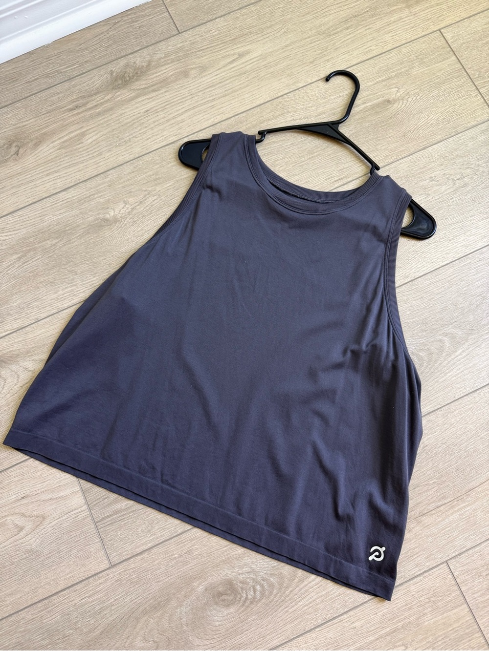 Peloton Charcoal Seamless Tank Top